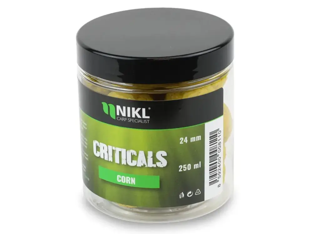 Nikl Criticals Boilie Corn 250ml Rychlé Dodání