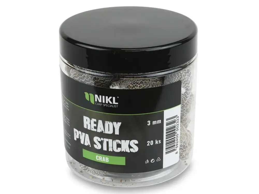 Nikl Naplněné Punčochy Ready PVA Stick Crab 20ks Zlevněný