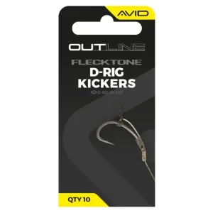 Časově Omezené Avid Carp Rovnátka Outline FleckTone D-Rig Kicker