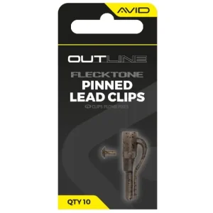 Zlevněný Avid Carp Závěsky Outline FleckTone Pinned Lead Clips