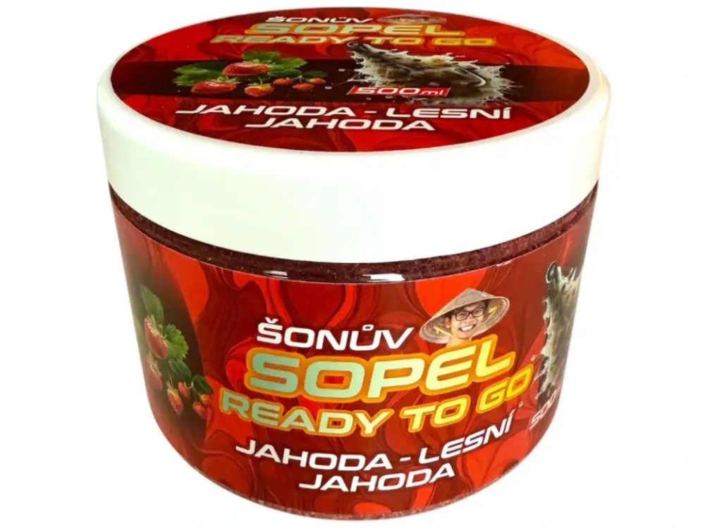 Novinka Šonův Sopel Ready To Go Jahoda Lesní Jahoda 500ml
