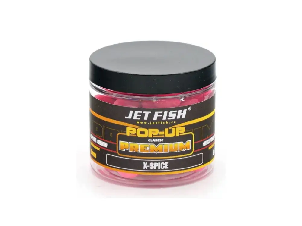 Výprodej Jet Fish Plovoucí Boilies Premium Classic Pop Up X-Spice