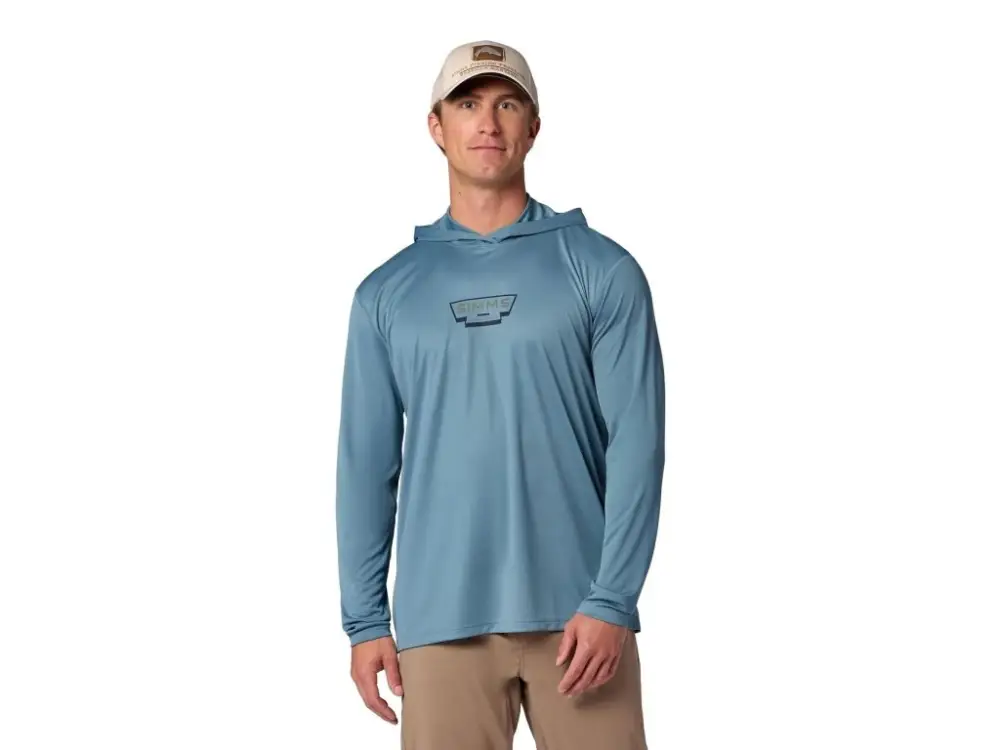 Simms Mikina Tech Hoody Artist Series Albacore Finální Výprodej