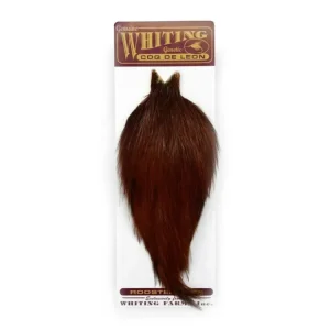 Akční Cena Whiting Kohoutí Skalp Coq de Leon Rooster Cape Brown
