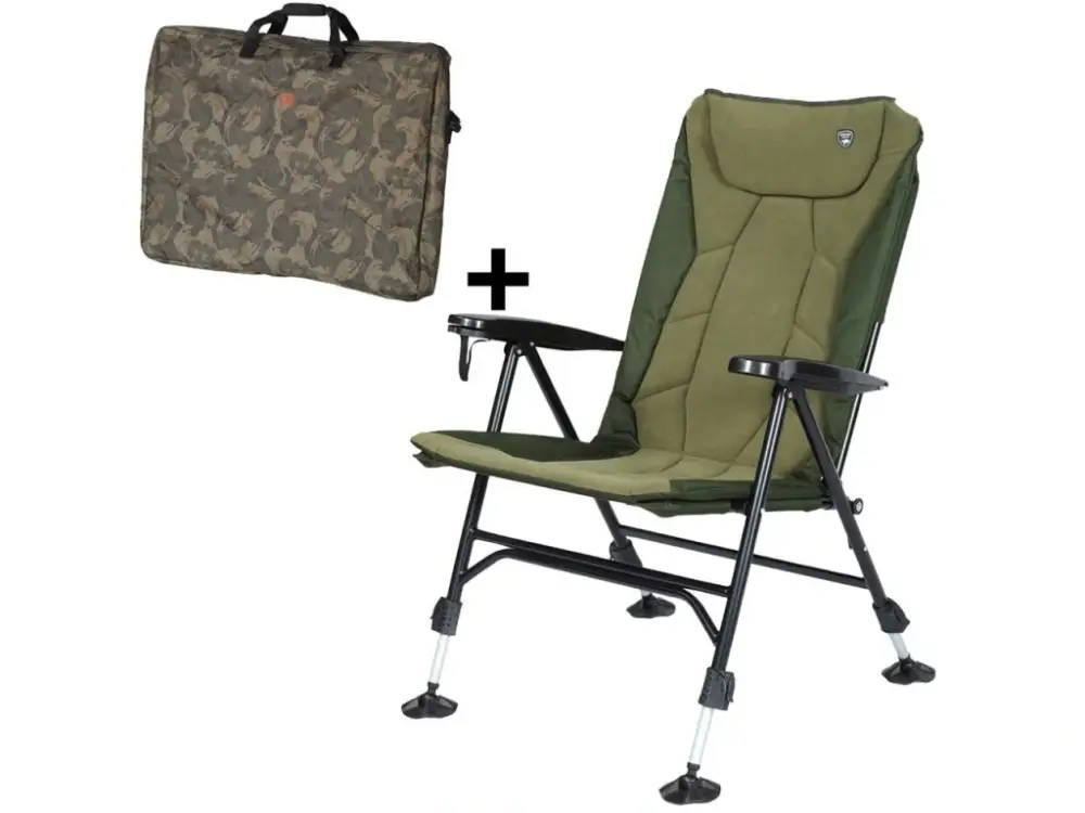 Giants Fishing Sedačka Chair Deluxe FX + Transportní Taška Výhodná Nabídka