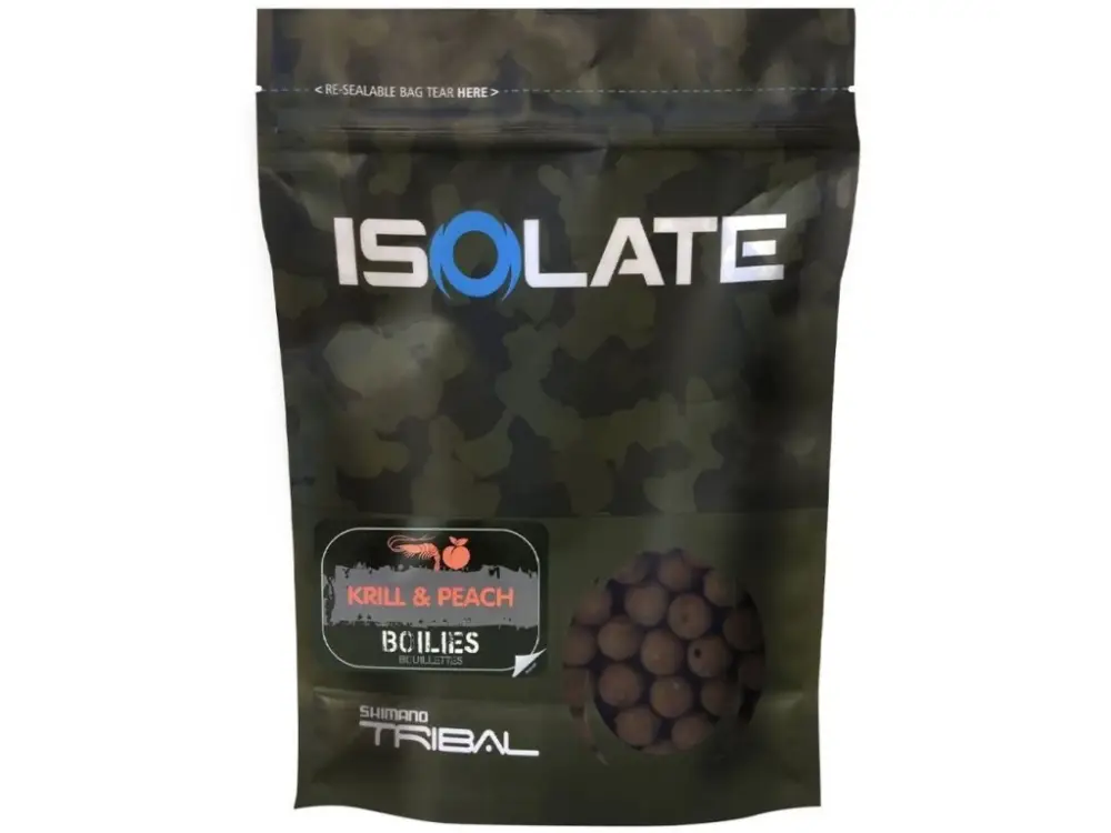 Shimano Boilie Isolate Krill Peach Super Cena
