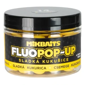 Bezpečná Platba Mikbaits Plovoucí Boilie Fluo Sladká Kukuřice 150ml