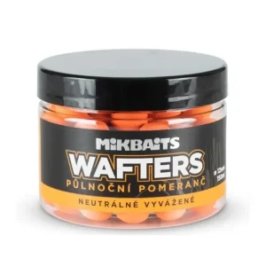 Akční Cena Mikbaits Vyvážené Boilie Smoke Wafters Půlnoční Pomeranč 150ml