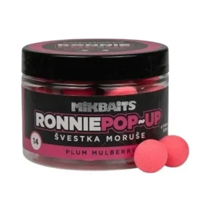 Akční Cena Mikbaits Plovoucí Boilie Ronnie Švestka Moruše 150ml