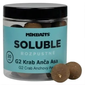 Omezená Nabídka Mikbaits Rozpustné Boilie Soluble G2 Krab Ančovička Asa 250ml