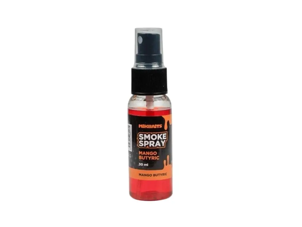 Víkendová Akce Mikbaits Smoke Spray Mango Butyric 30ml