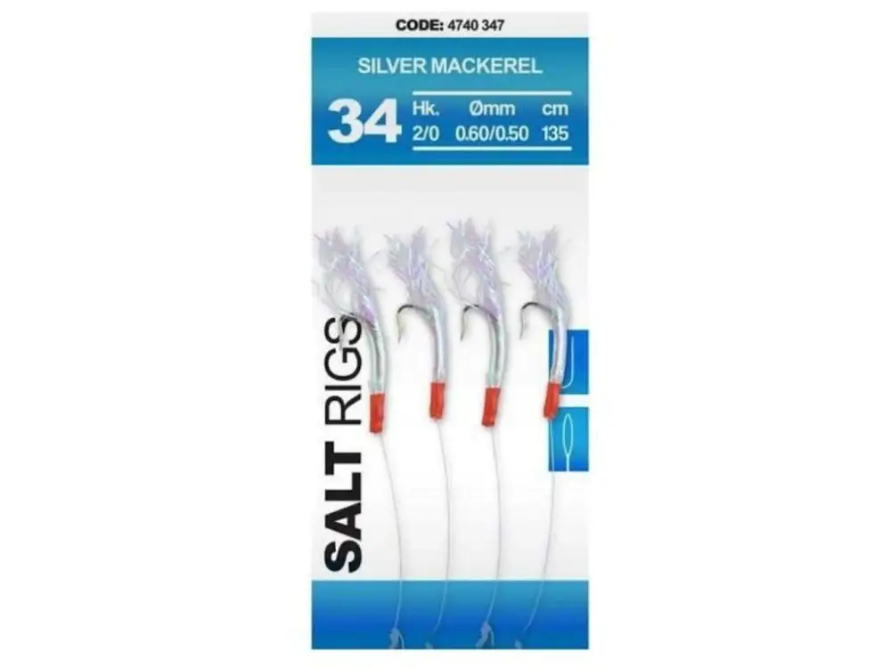 Spro Návazec 34 Salt Rig Silver Mackerel #2/0 Časově Omezené