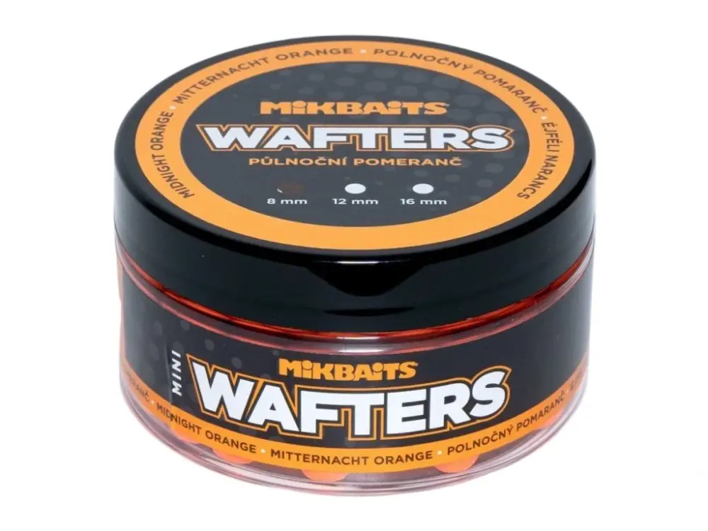 Mikbaits Mini Wafters Půlnoční Pomeranč 8mm 100ml Cenově Výhodný