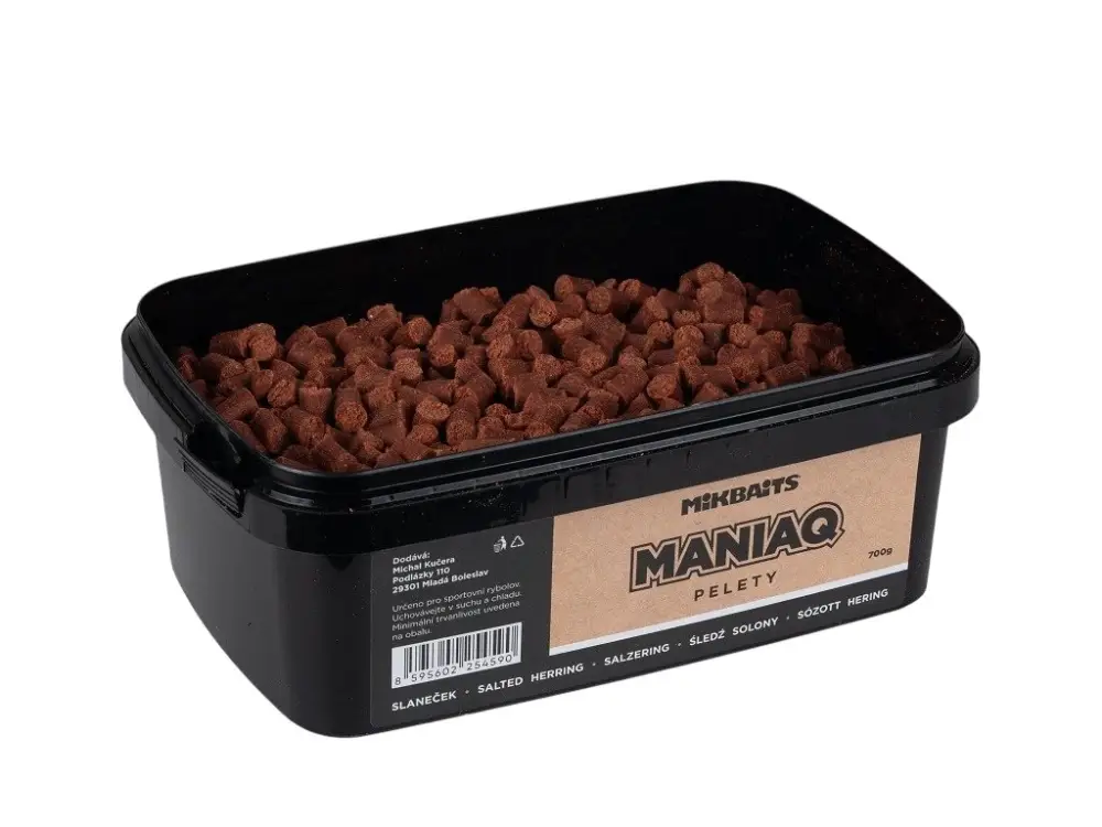 Vrácení Zdarma Mikbaits Pelety Maniaq Slaneček 6mm 700g