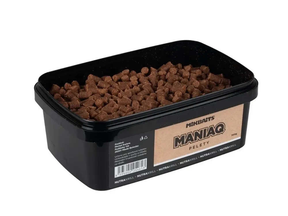 Mikbaits Pelety Maniaq NutraKrill 6mm 700g Ihned K Objednání