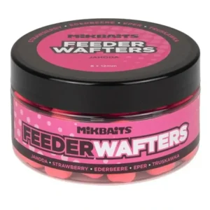 Autentický Mikbaits Feeder Wafters Jahoda 8+12mm 100ml