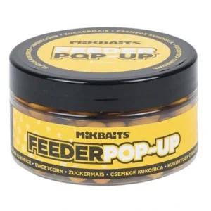 Mikbaits Plovoucí Boilie Feeder Pop-Up Sladká Kukuřice 8+12mm 100ml Akce