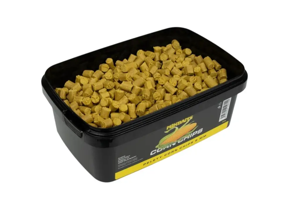 Mikbaits Pelety Corn Chips 6mm 700g Akce