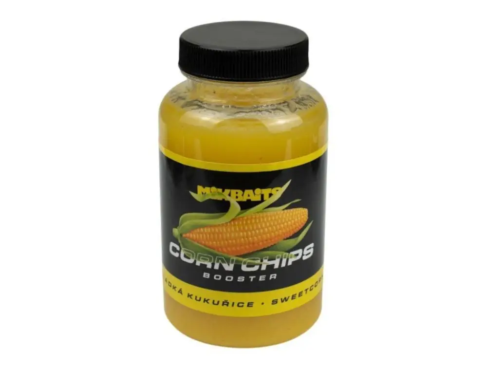 Sleva Mikbaits Booster Corn Chips Sladká Kukuřice 250ml
