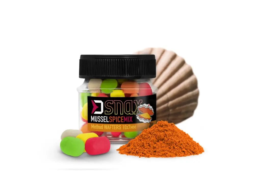 Delphin Nástraha D Snax Mix Waft Mušle Koření 10x7mm 20g Sleva