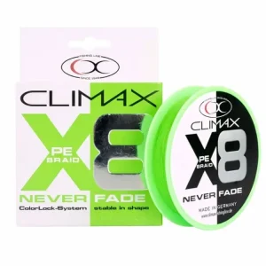 Climax Pletená Šňůra Never Fade 8x Zelená 135m Finální Výprodej