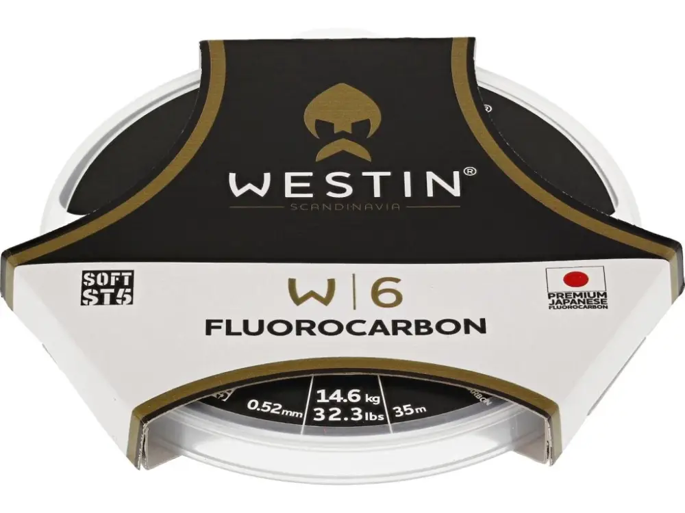 Westin Fluorocarbon W6 ST5 Soft Clear 35m Výprodej