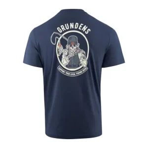 Akční Nabídka Grundéns Tričko Support Guides SS T-Shirt Dark Navy