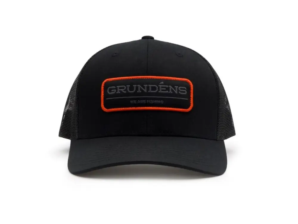 Vysoce Kvalitní Grundéns Kšiltovka We Are Fishing Trucker Solid Black