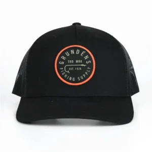 Grundéns Kšiltovka Hook Trucker FP Solid Black Výprodej