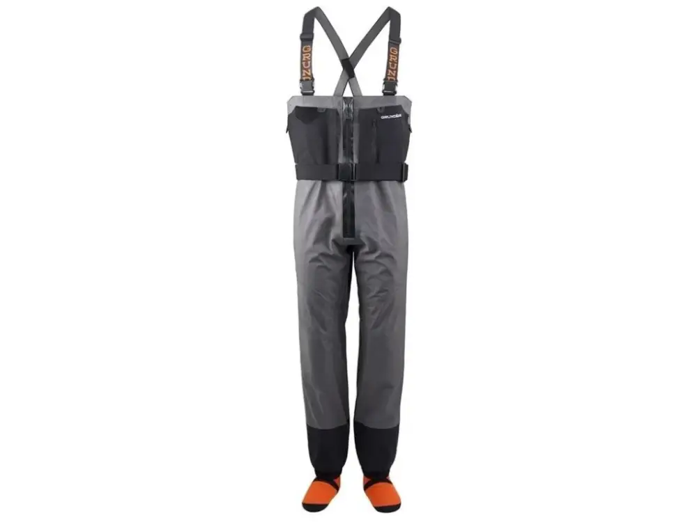Grundéns Brodící Kalhoty Men´s Vector Zip Stockingfoot Wader Anchor Výprodej