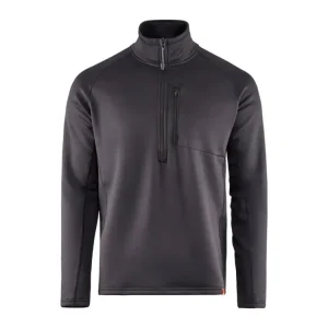 Grundéns Mikina Grundies Thermal 1/2 Zip Black Aktuální