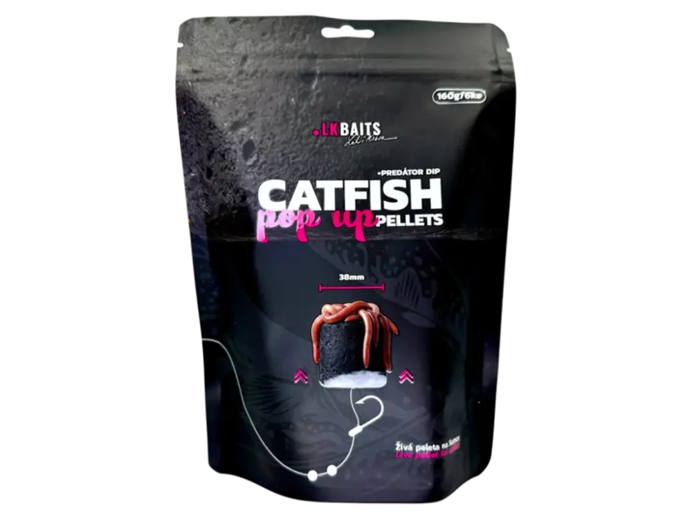 LK Baits POP-UP Pelety v Dipu Sumec Special 38mm 160g Originální