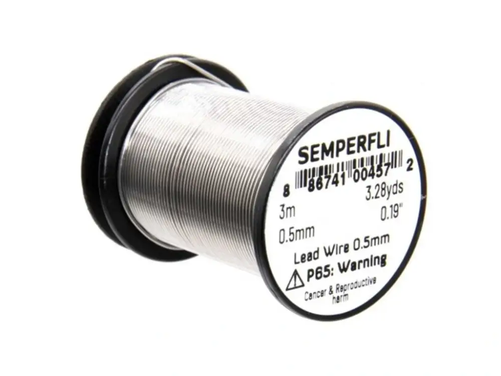 Semperfli Olověný Kulatý Drátek Lead Wire Natural 0,5mm Nejlepší Cena