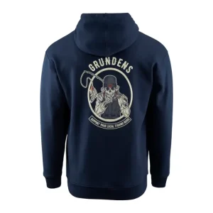 Akční Nabídka Grundéns Mikina Displacement DWR Hoodie SL Guides Dark Navy