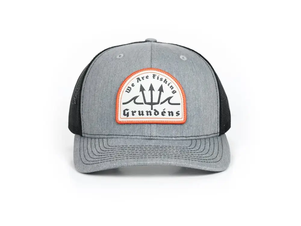 Must-Have Grundéns Kšiltovka Poseidon Trucker Heather Grey Black