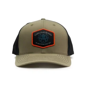 Grundéns Kšiltovka Kracken Trucker 312 Loden Black Levný