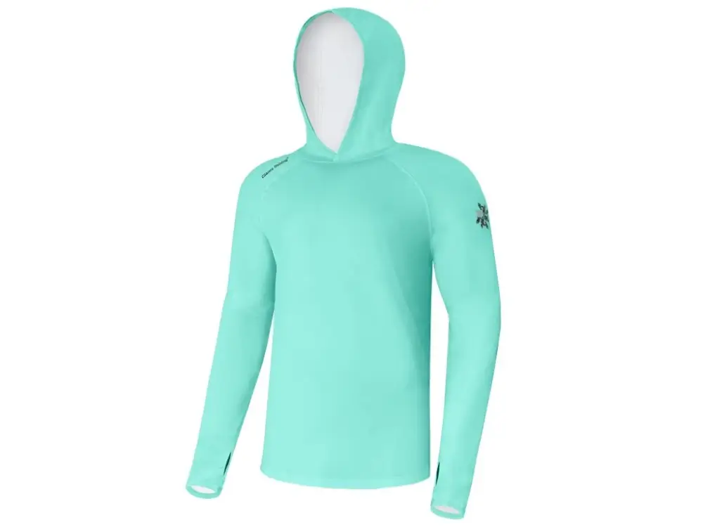 Giants Fishing Funkční Tričko S Dlouhým Rukávem UV50+ Hoodie Blue Ověřený