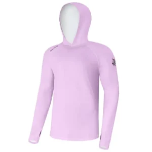 Akce Giants Fishing Funkční Tričko s Dlouhým Rukávem UV50+ Hoodie Purple