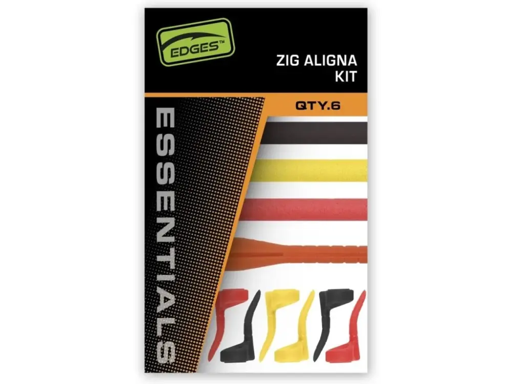 Fox Rovnátka Edges Essentrials Zig Aligna Kit (6x Rovnátka, Navlékač a 3x Pěnový Váleček) Levný