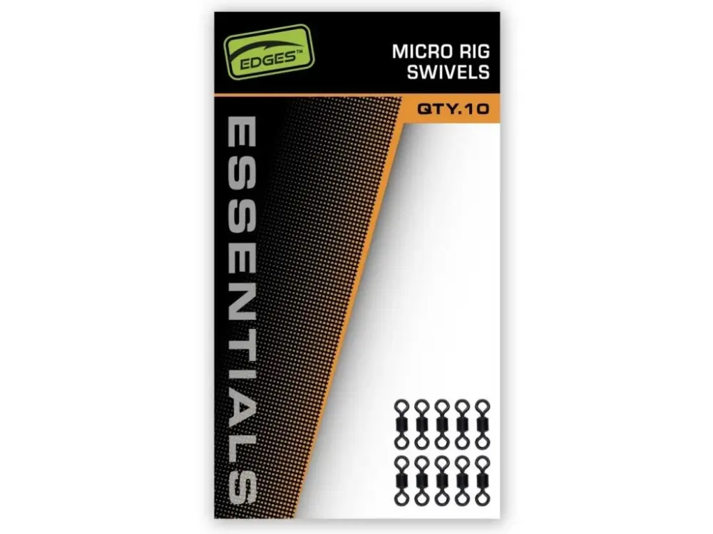Časově Omezené Fox Obratlík Edges Essentrials Micro Rig Swivels 10ks