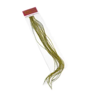 Zlevněný Whiting Kohoutí Peří 100 Pk Grizzly Dyed Pale Yellow #14