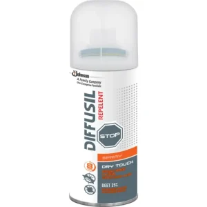 Bezpečná Platba Diffusil Dry Repelent na Komáry a Klíšťata 100ml