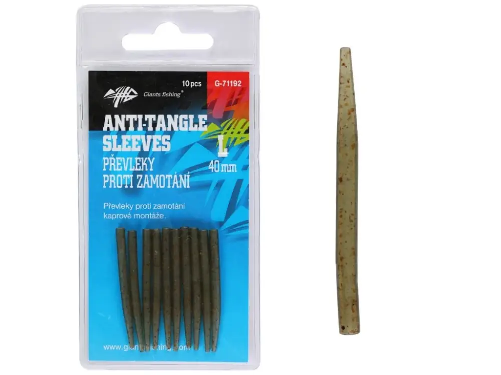 Výhodná Nabídka Giants Fishing Převleky Proti Zamotání Anti-Tangle Sleeves 10ks