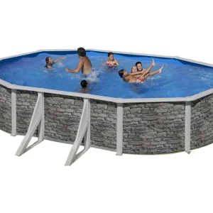 Přímo Od Výrobce Bazén GRE Iraklion 7,3 x 3,75 x 1,2m set