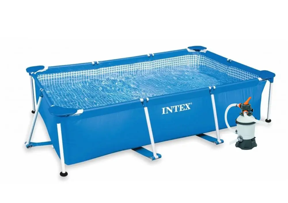 INTEX Metal Frame 2,60 x 1,60 x 0,65mpísková filtrace 2m3/hod Nízká Cena