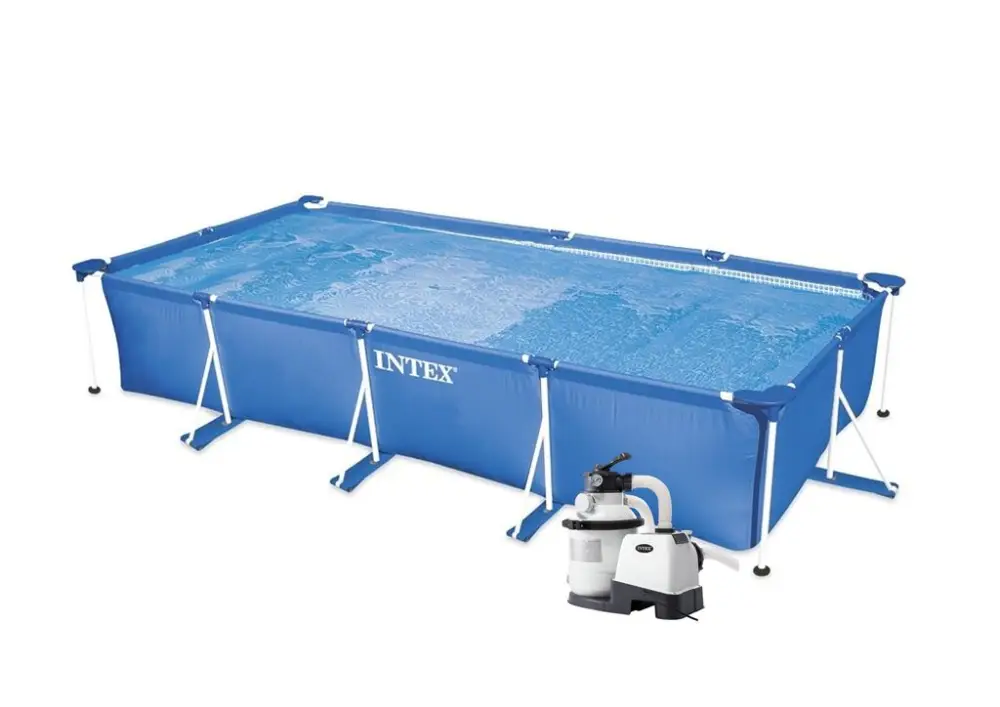 INTEX Metal Frame 4,50 x 2,20 x 0,84m písková filtrace 4m3/hod Autentický