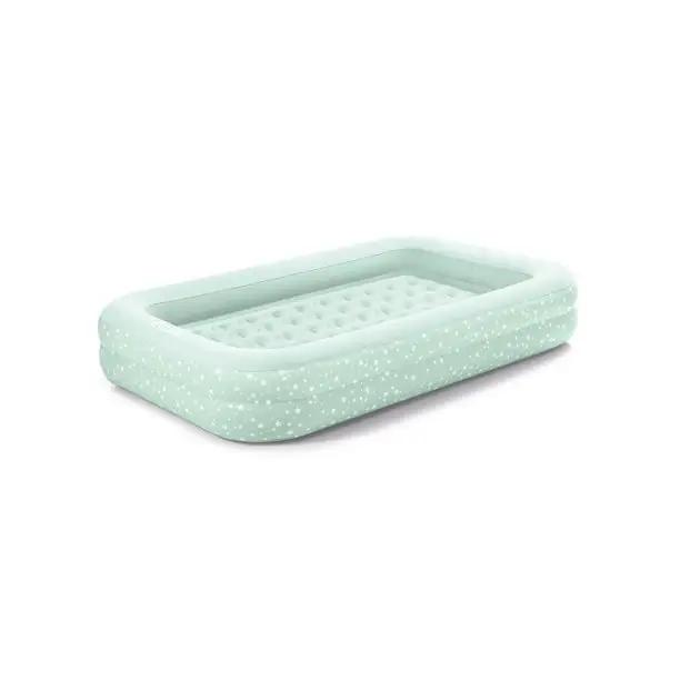 Dokud Zásoby Vydrží INTEX 66810 Postel nafukovací Kidz Travel pro děti s ruční pumpou