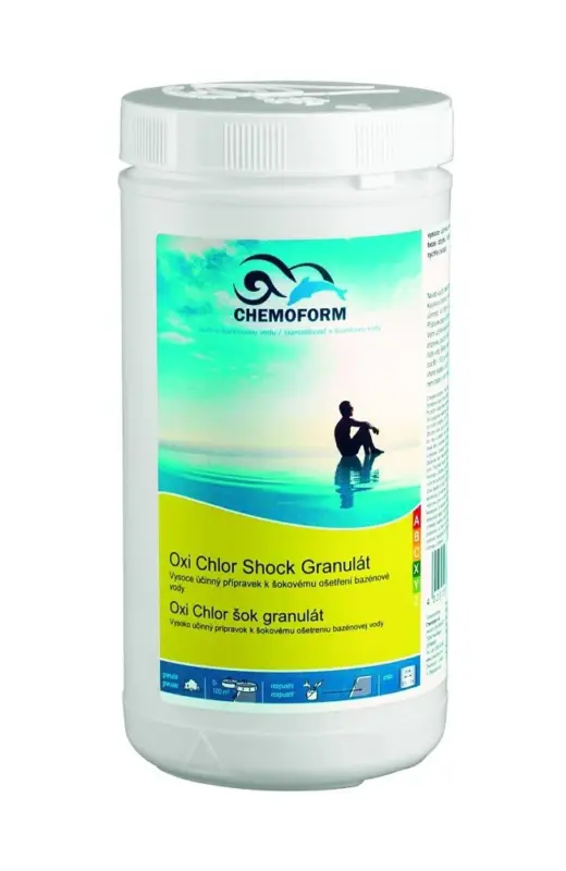 Novinka Chemoform Oxi Chlor Shock granulát 1kg