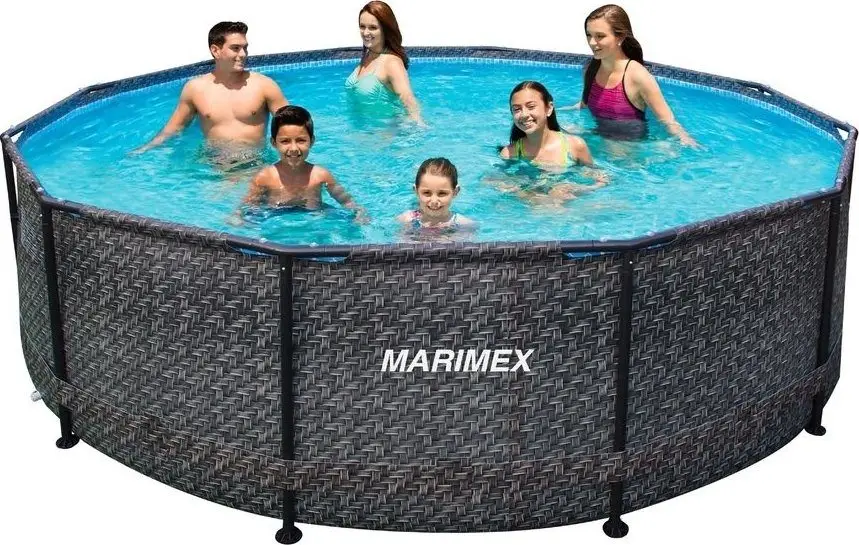 Originální Bazén Florida 3,66 x 1,22 m, dekor - RATTAN, bez filtrace