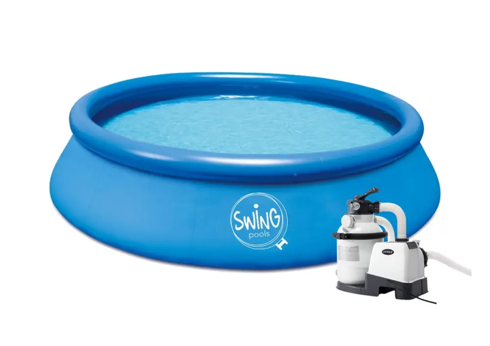 Vysoce Kvalitní Bazén Swing pool 4,57 x 1,22m písková filtrace 4m3/hod